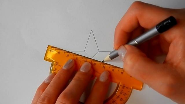Как ПРОСТО нарисовать ЗВЕЗДУ/1099/How to SIMPLY draw a STAR смотреть онлайн