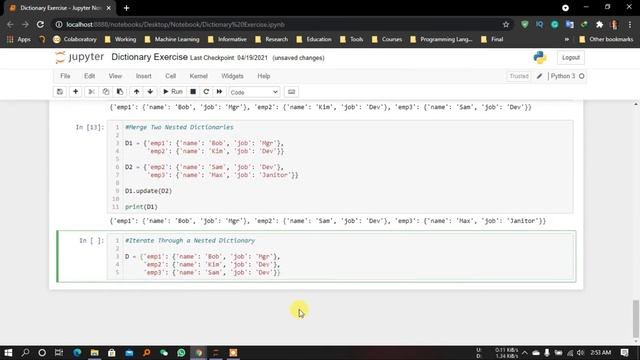 Nested Dictionary 2 смотреть онлайн