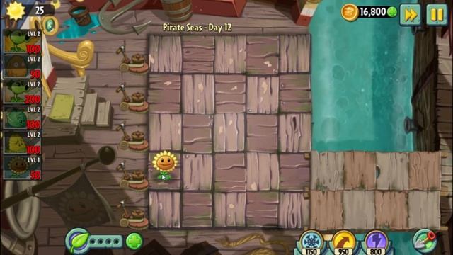 Plants vs. Zombies 2: It's About Time - НОВОГОДНЯЯ КАРТА И ПОДАРОК!- ПРОХОЖДЕНИЕ! #8 смотреть онлайн