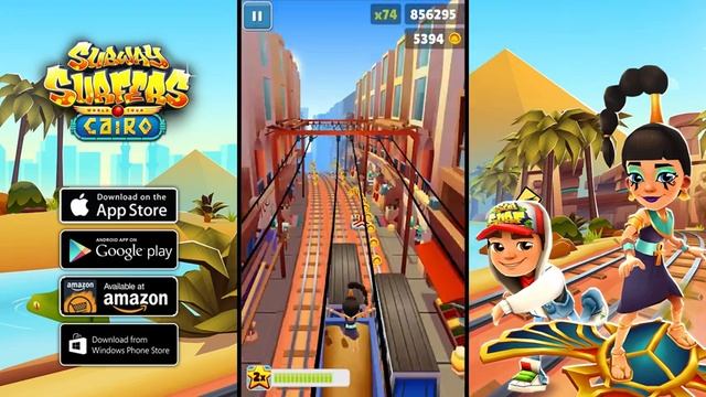 ? Subway Surfers World Tour 2017 - Cairo Gameplay Livestream смотреть онлайн