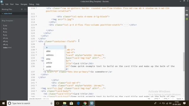 Blog Template By Bootstrap | Bootstrap 4 | Code Generator | CG. смотреть онлайн