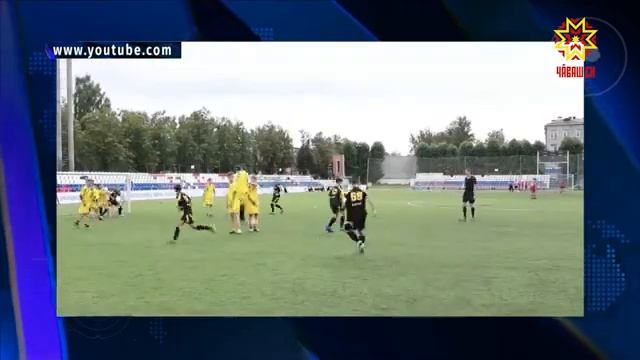 Юношеская футбольная команда из Вурнар в тройке лидеров смотреть онлайн