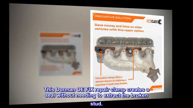 Dorman 917-142 Exhaust Manifold Clamp Repair Compatible with Select Models (OE FIX) смотреть онлайн