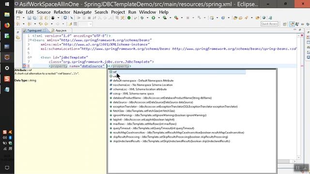 SpringFramework 40 : Spring JdbcTemplate class- 'update' method for Insert, Update and Delete смотреть онлайн