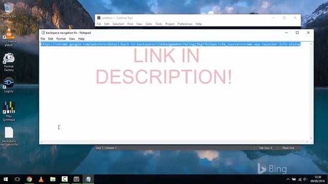 Backspace Navigation Alt+LEFT? (FIX!!!) смотреть онлайн