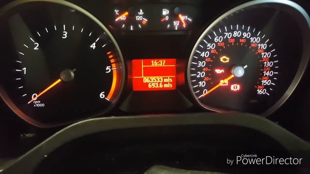 Ford Galaxy diesel oil light reset (service light reset) смотреть онлайн