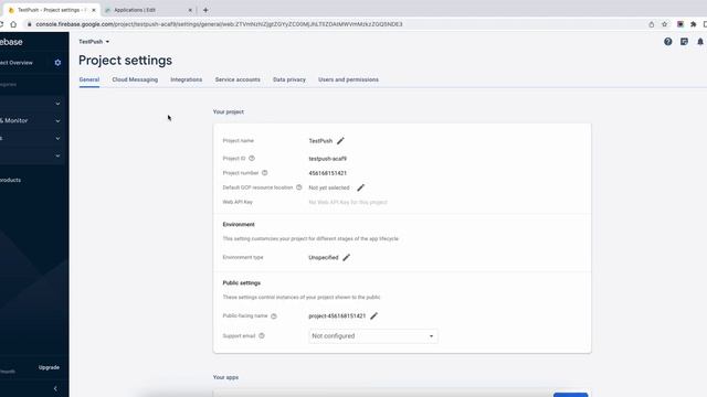 How to import VAPID keys into Firebase смотреть онлайн