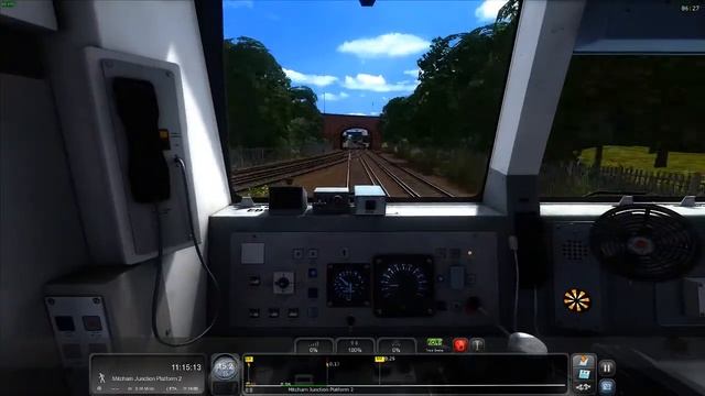 Train Simulator | Timelapse - Class 456 | Wimbledon to West Croydon (Backdated Train Sim) смотреть онлайн