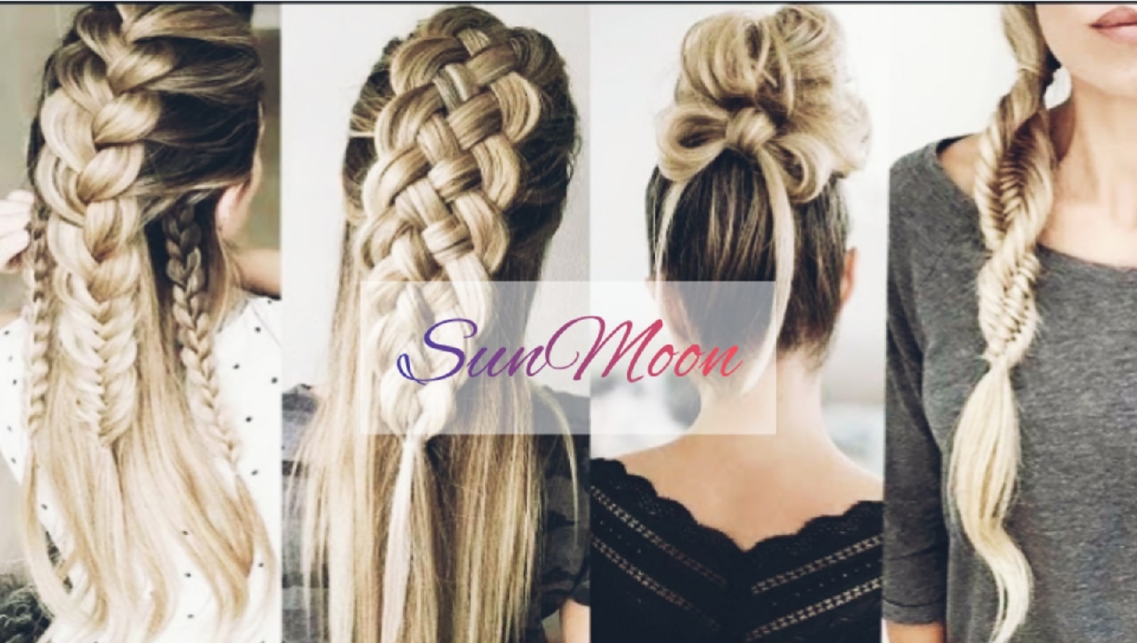 12 красивых и уникальных косичек - SunMoon смотреть онлайн