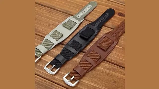 Купить Кожаный Ремешок Для Часов На Алиэкспресс смотреть онлайн