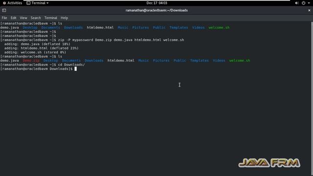 How to create password protected Zip, tar.xz Archive files in Commandline in Oracle Linux 8 смотреть онлайн