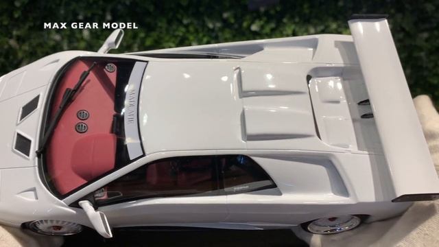 1/18 GT Spirit K.0. Lamborghini Diablo SV White 2018 GT330