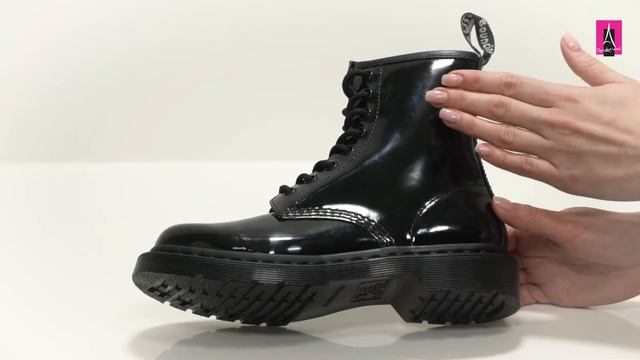 Видеообзор I Женские ботинки DR. MARTENS 1460 MONO PATENT LAMPER 2510571 смотреть онлайн