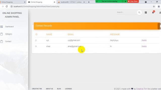 PHP Manage Product from Admin Panel смотреть онлайн