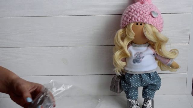 Набор для шитья куклы "Стильная блондинка" (подарочный набор) смотреть онлайн