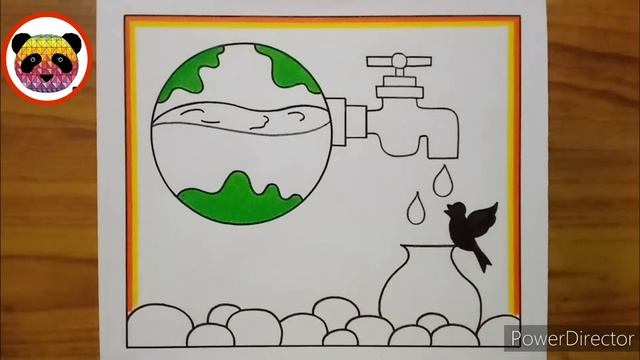 How to Draw Save Water Save Earth Poster / Save Water Save Earth Drawing / Save Nature Drawing смотреть онлайн