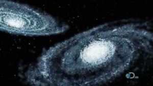 Столкновение галактик HD 720