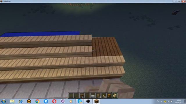 Minecraft постройка домик у берега смотреть онлайн