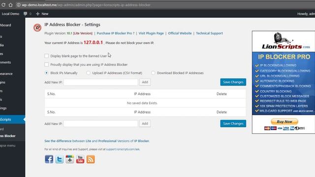 IP Blocker Lite for WordPress - Protect Website content and data From Hackers, and Content Scrapers смотреть онлайн