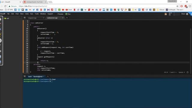 Data Structures in C++: Unit 6 Day 3 - Loadbalancing a Webserver смотреть онлайн