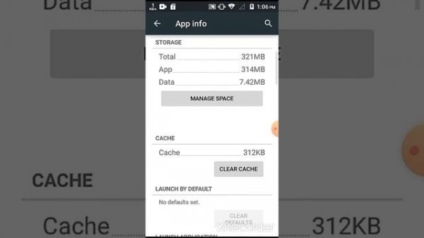 how to clear cache from apps