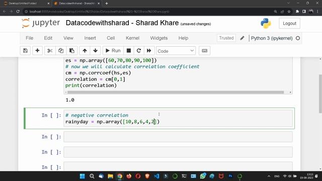 Correlation Explained in Hindi | correlation in hindi | correlation coefficient | correlation matri смотреть онлайн