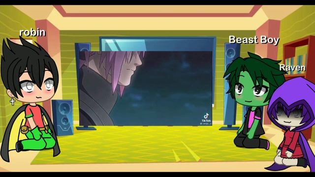 Teen titans go react to starfire as sakura haruno|new outro|Cookie_Cream смотреть онлайн