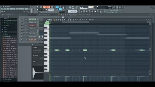 Как написать атмосферный phonk в FL studio. Бит в стиле LXST CXNTURY . смотреть онлайн
