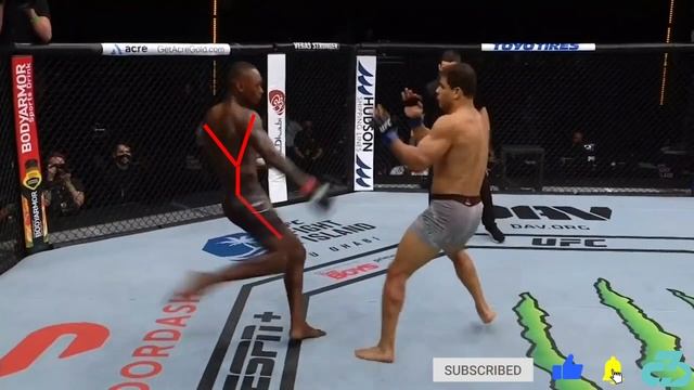 How Israel Adesanya Generates Devastating Rear Leg Low Kick Power