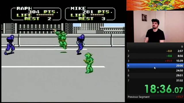 Teenage mutant ninja turtles 2 -Speedrun Мировой рекорд- Черепашки-ниндзя 2 Спид.mp4 смотреть онлайн