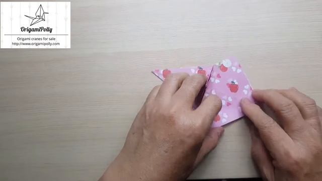 Ep 4 Nice Origami Crane 15x15 Cm | Origami Tutorial And Review #OrigamiPolly