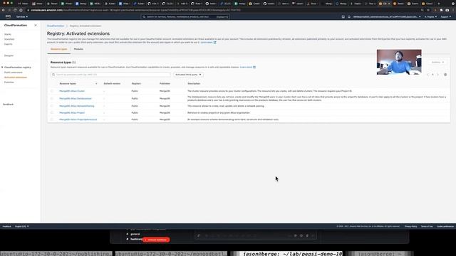 MongoDB Atlas AWS CloudFormation Resources смотреть онлайн