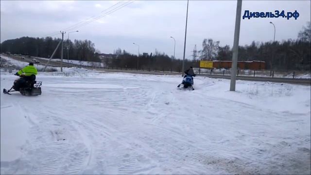 Тест-драв снегоходов Русич смотреть онлайн