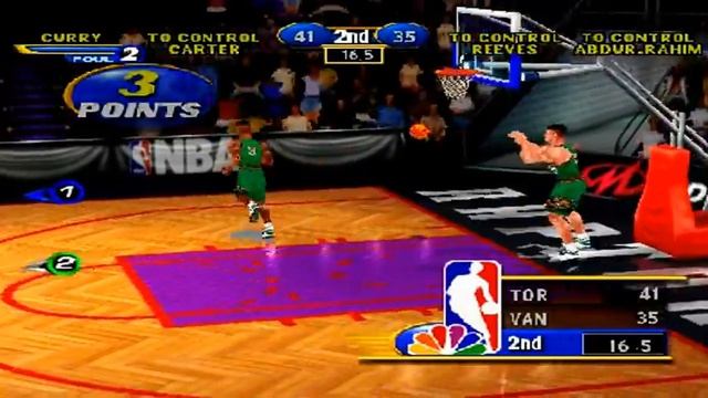NBA Showtime NBA On NBC DREAMCAST Playthrough - Toronto Raptors vs Vancouver Grizzlies смотреть онлайн