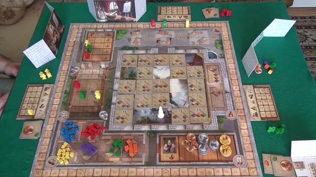 Fresco - играем в настольную игру, board game смотреть онлайн