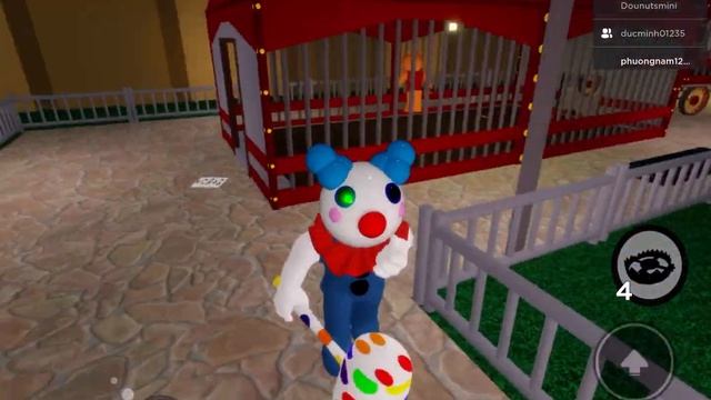 Roblox piggy:New Clown Skin смотреть онлайн