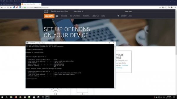How to secure home network using OpenDNS