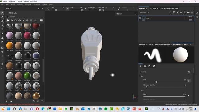 Import Models From Blender To Substance Painter смотреть онлайн