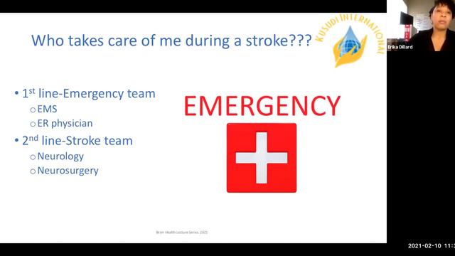 “Knowing the signs and symptoms of a stroke” by Erika Dillard, MD, Ph.D смотреть онлайн