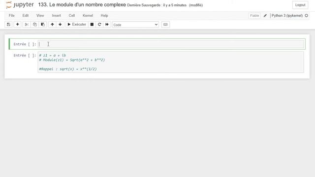 [Algorithme] - 133. Le module d'un nombre complexe [Python] смотреть онлайн