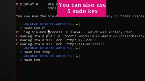 Fix ? Unable to connect to socket connection refused (10061) | Winkex error | Tiger VNC error in Ke