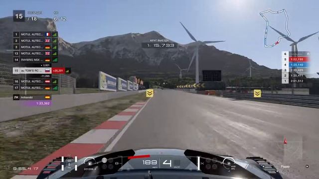 Gran Turismo™SPORT онлайн на геймпаде с гироскопом | Lexus с 19 позиции