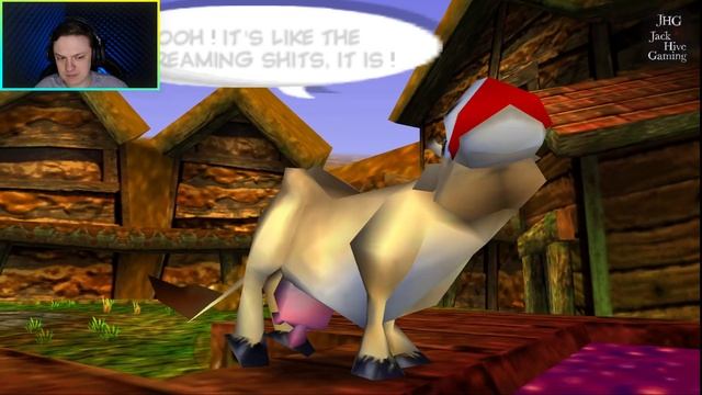 СКАЧУ НА БЫКЕ И ОДЕВАЮ ПРОТИВОГАЗ - Прохождение Conkers Bad Fur Day №4 смотреть онлайн