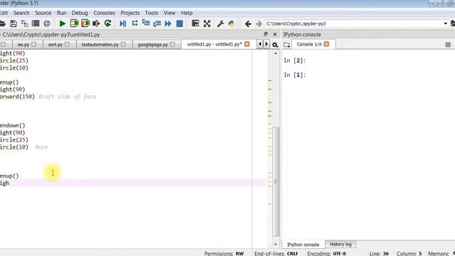 PYTHON | TURTLE GRAPHICS | DRAW SMILEY смотреть онлайн