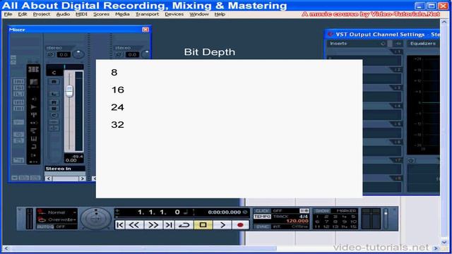 24 Home Studio Production, Mixing & Mastering ( Bit Depth ) смотреть онлайн