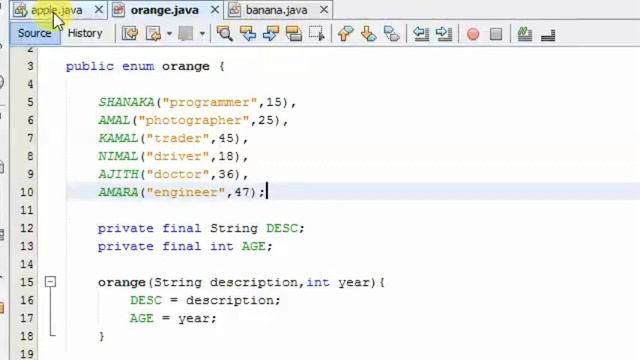 java sinhala tutorial | 58 - Enumeration(5) - shanaka wijerathna смотреть онлайн