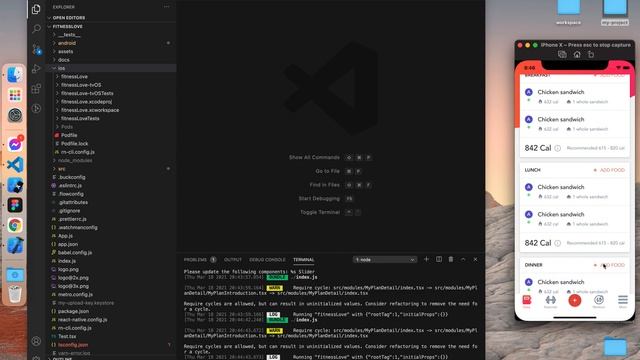 Fitness Love React Native App Template смотреть онлайн