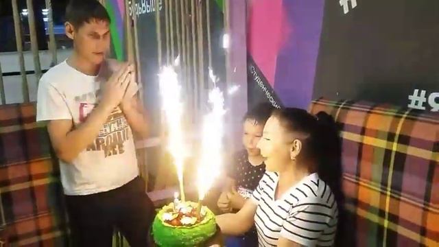 День рождения у меня 28 июня на батуте 8 лет! смотреть онлайн