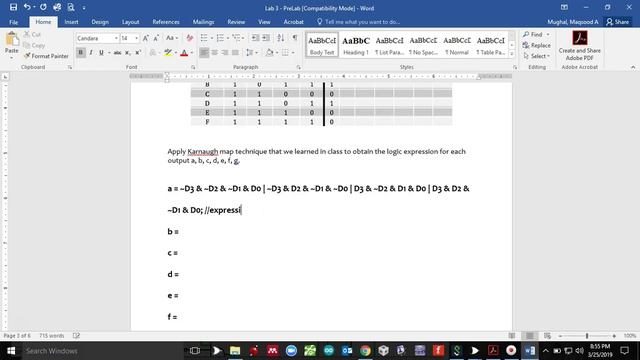 How to derive logical expressions for 7-segment decoder using Logisim смотреть онлайн