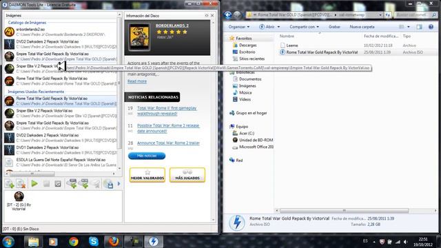 COMO INSTALAR ROME TOTAL WAR/ tutorial/ yimi/ gold edition/ VICTOR VAL смотреть онлайн